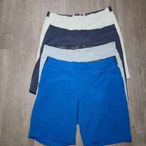 Lot Of 4 Nike Men's Size 38 Golf Shorts 3-Chino Dri Fit &  1-Modern Fit Dri Fi